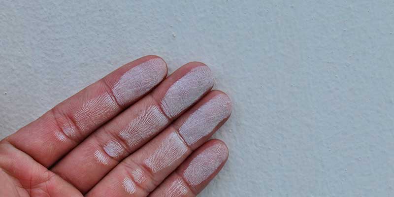 A White Film That Transfers To Your Fingers Is Oxidation In Progress